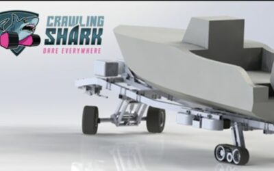 Remorque porte-bateau Crawling Shark